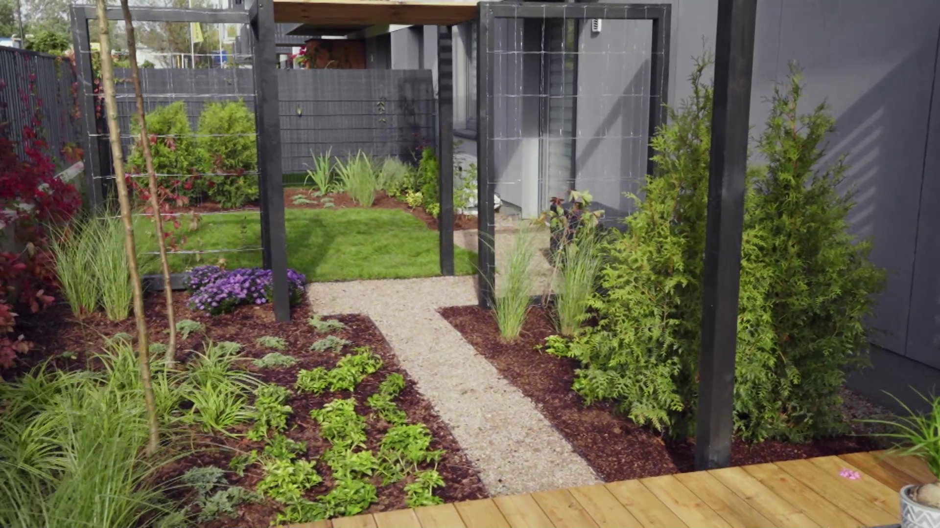 "Polowanie na ogród": prosty w obsłudze i dający prywatność ogródek